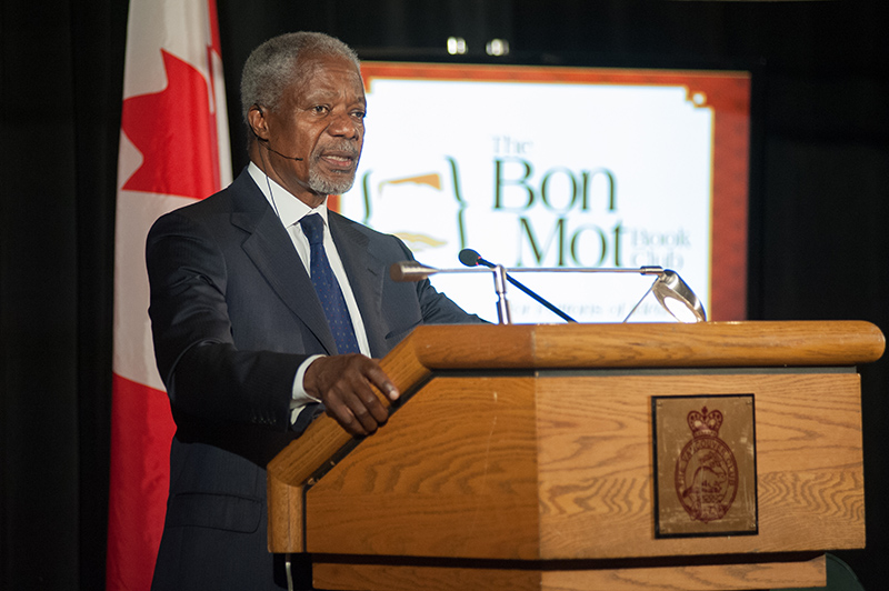 Vancouver Photographer Lindsey Donovan Corporate Photography - Kofi Annan